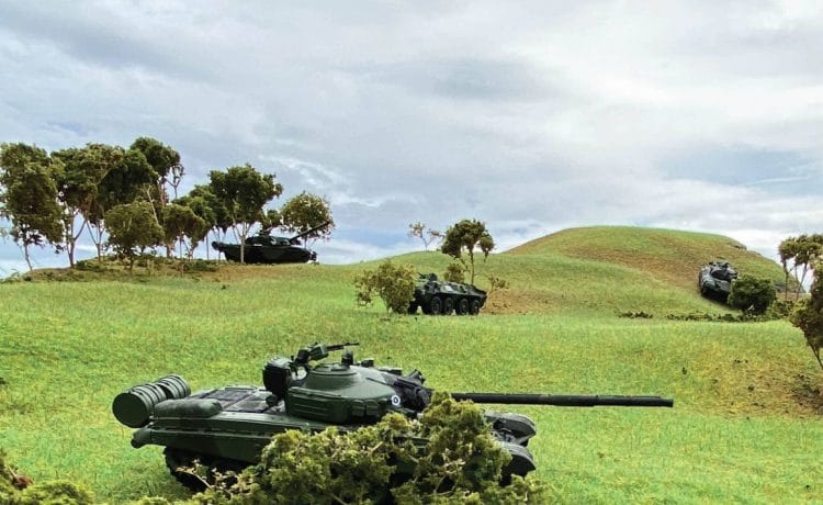 Diorama Model By Studio Sowow. Produced for The National Army Museum, London.