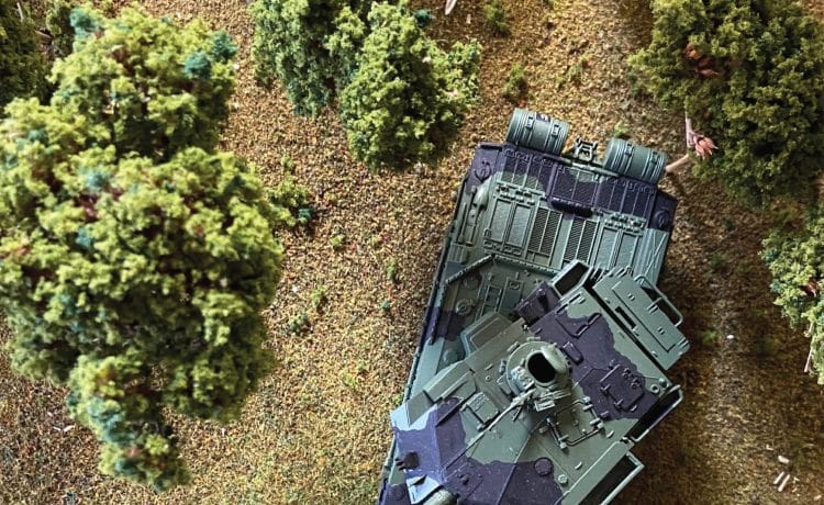 Diorama Model By Studio Sowow. Produced for The National Army Museum, London.